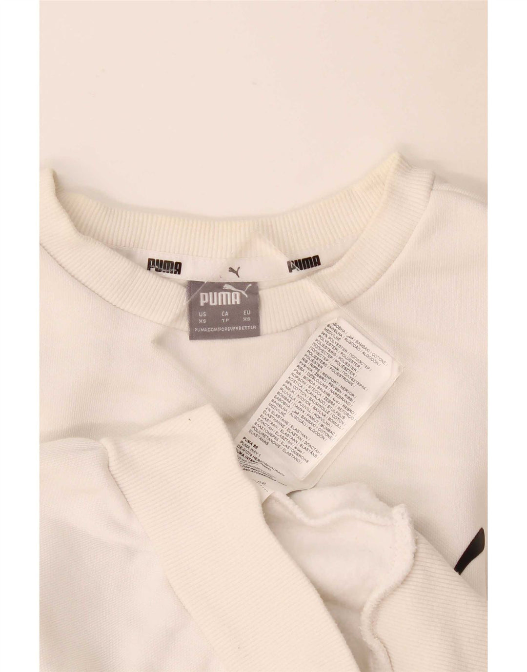 Pulover grafic pentru bărbați Puma XS Bumbac alb