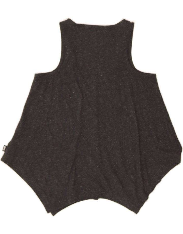VANS Womens Sleeveless Shirt UK 10 Small Grey Vintage Vans and Second-Hand Vans from Messina Hembry 