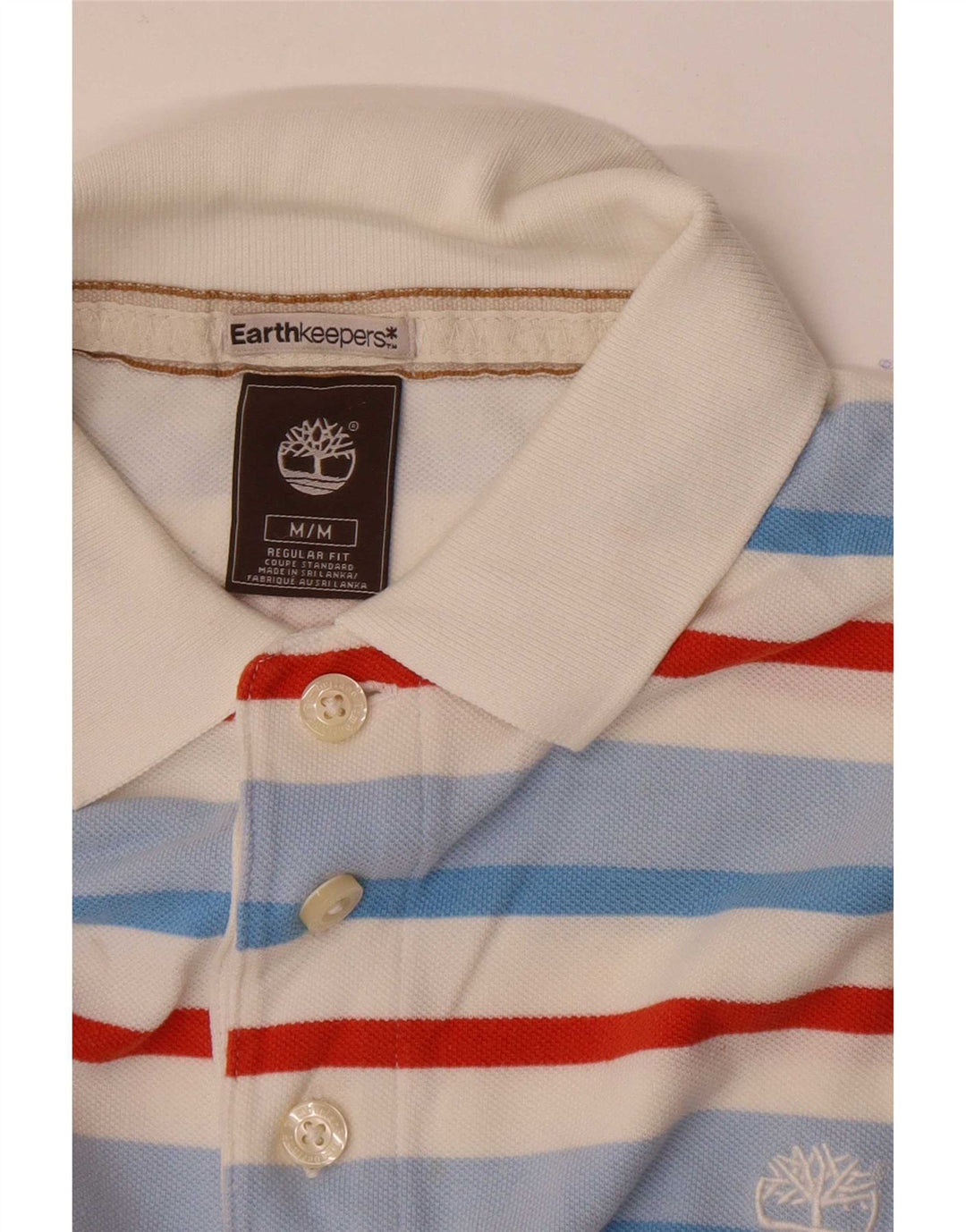 Tricou polo Timberland pentru bărbați, cu formă regulată, cu dungi medii, multicolore