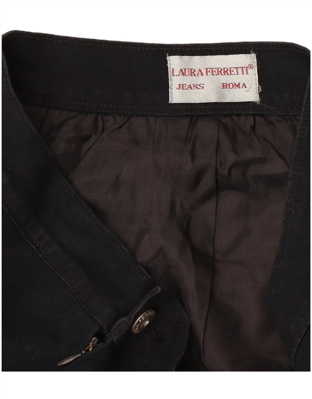 Fusta de blugi pentru femei VINTAGE W30 Medium Black