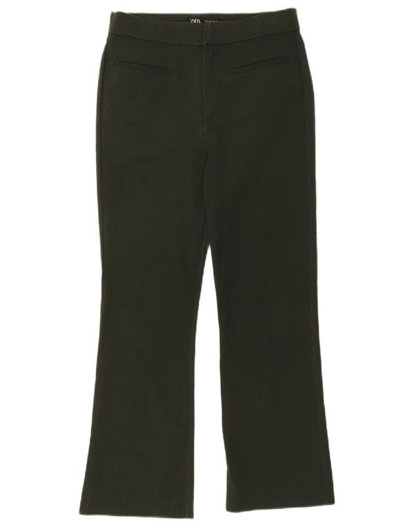 Pantaloni tăiați pentru femei Zara, L28 L25 Kaki
