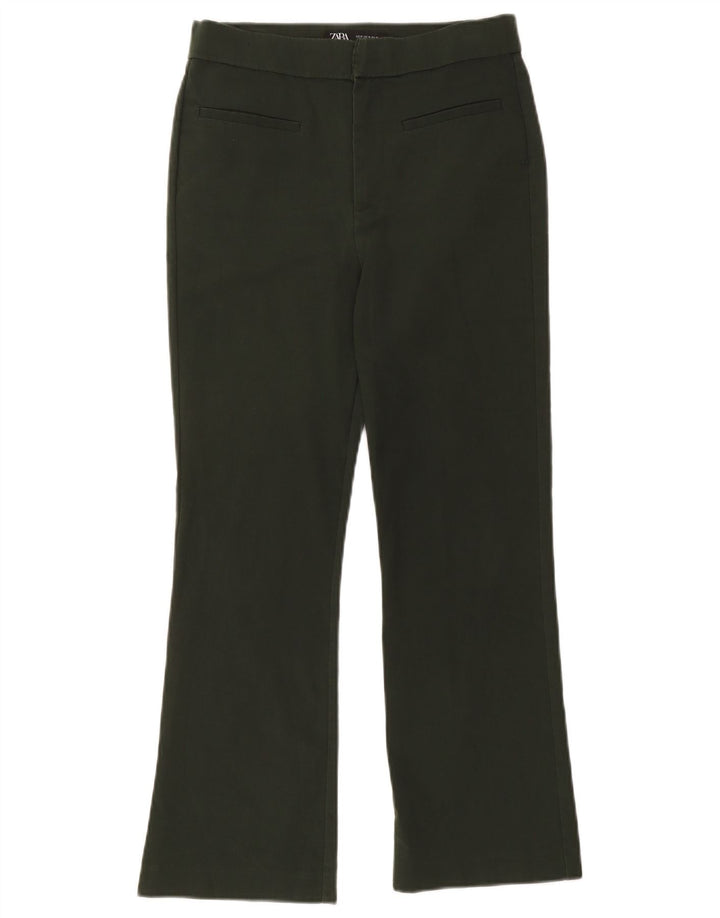 Pantaloni tăiați pentru femei Zara, L28 L25 Kaki