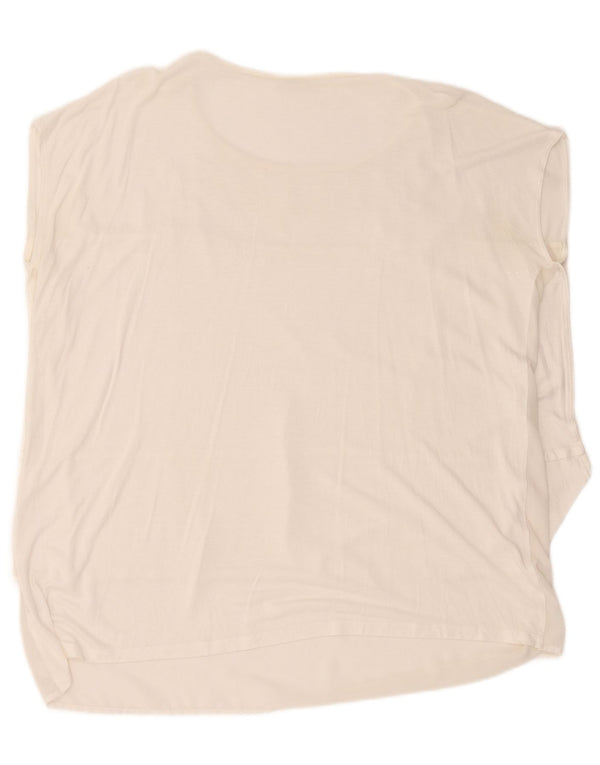 Bluză fără mâneci pentru femei Guess UK 18 XL Alb