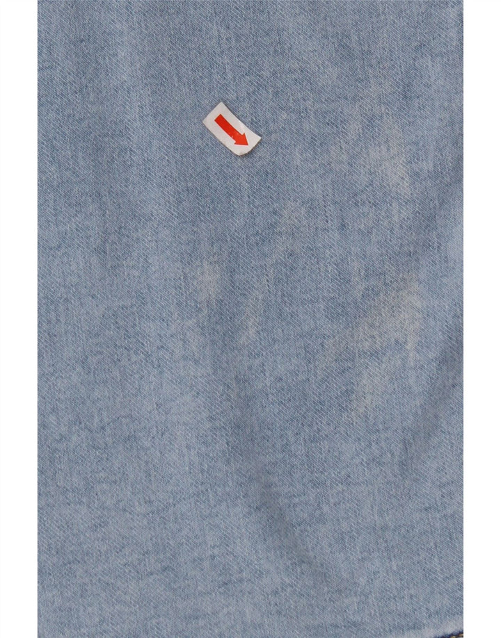 GAP Blugi obișnuiți pentru femei cu picioare largi Mici L27 L29 Bumbac albastru