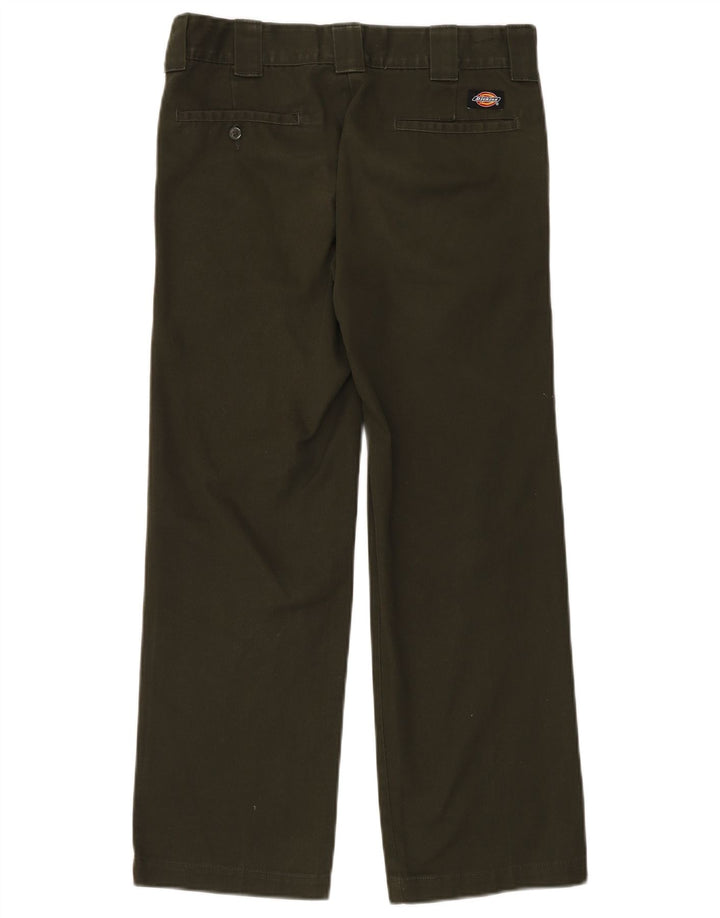 Pantaloni chino drepți pentru bărbați Dickies L30 L30 Kaki Poliester