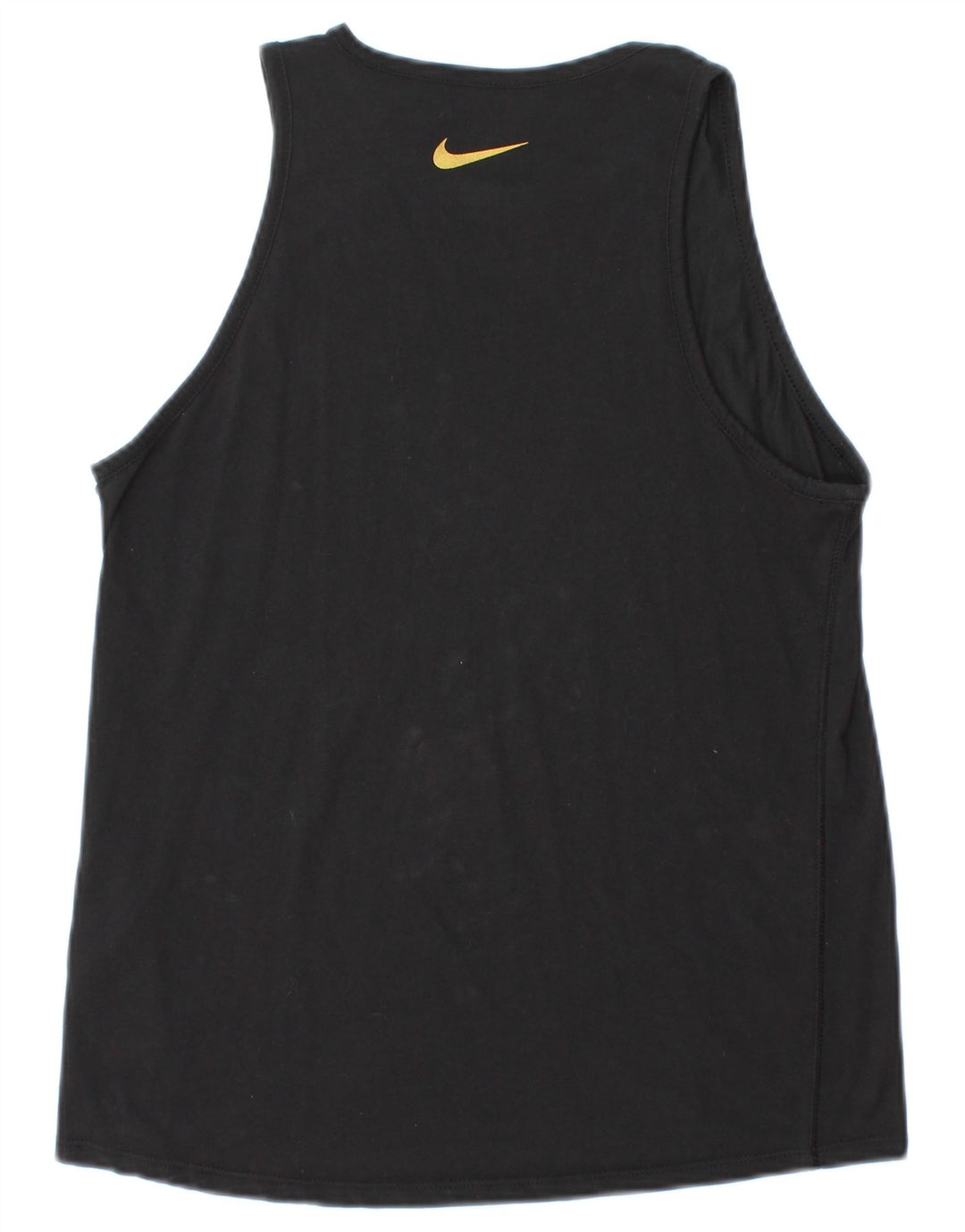 Vestă grafică cu croială atletică Nike pentru bărbați, bumbac mic, negru