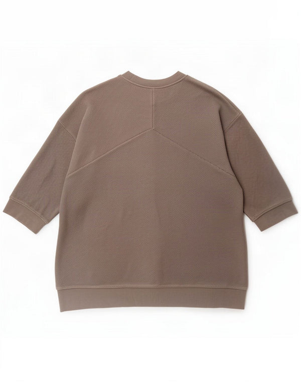 Cos Pulover supradimensionat pentru femei cu gâtul turnat, UK 10 Small Grey Bumbac