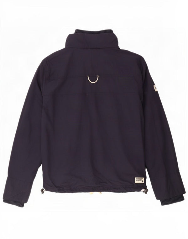 Jachetă de ploaie grafică Superdry pentru bărbați UK 38 Medium Navy Blue Marine