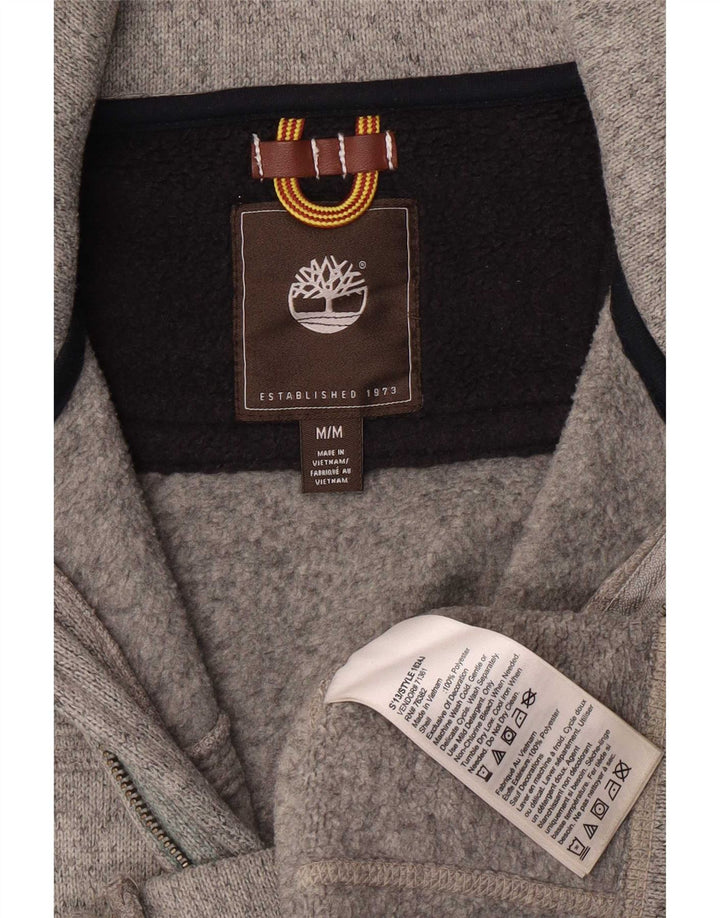 Jachetă de trening Timberland Regular Fit, pentru bărbați, gri mediu, pete