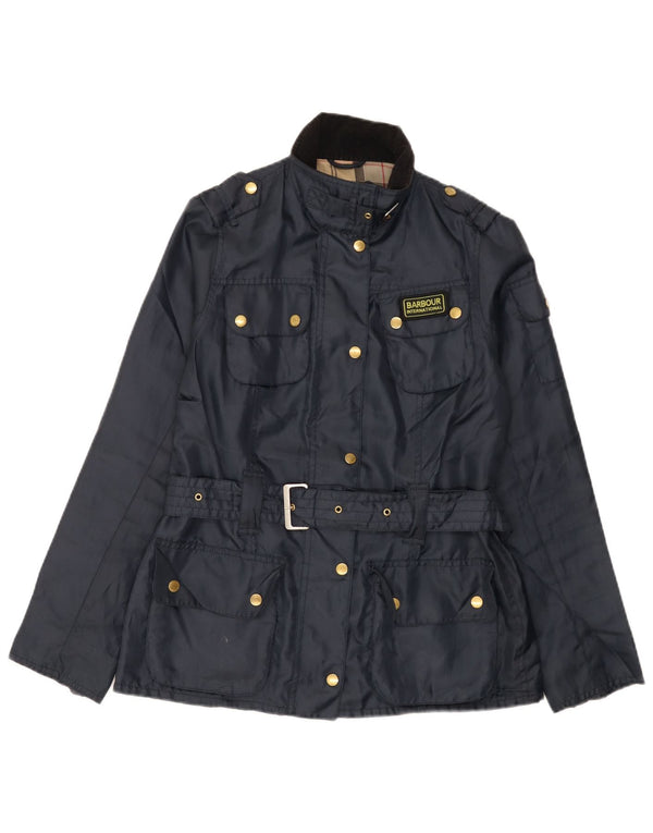 Jachetă utilitare pentru femei Barbour UK 10 Poliester bleumarin mic