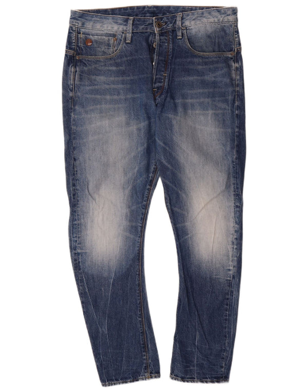 Blugi G-Star Banana Slim pentru bărbați W34 L30 Bumbac albastru