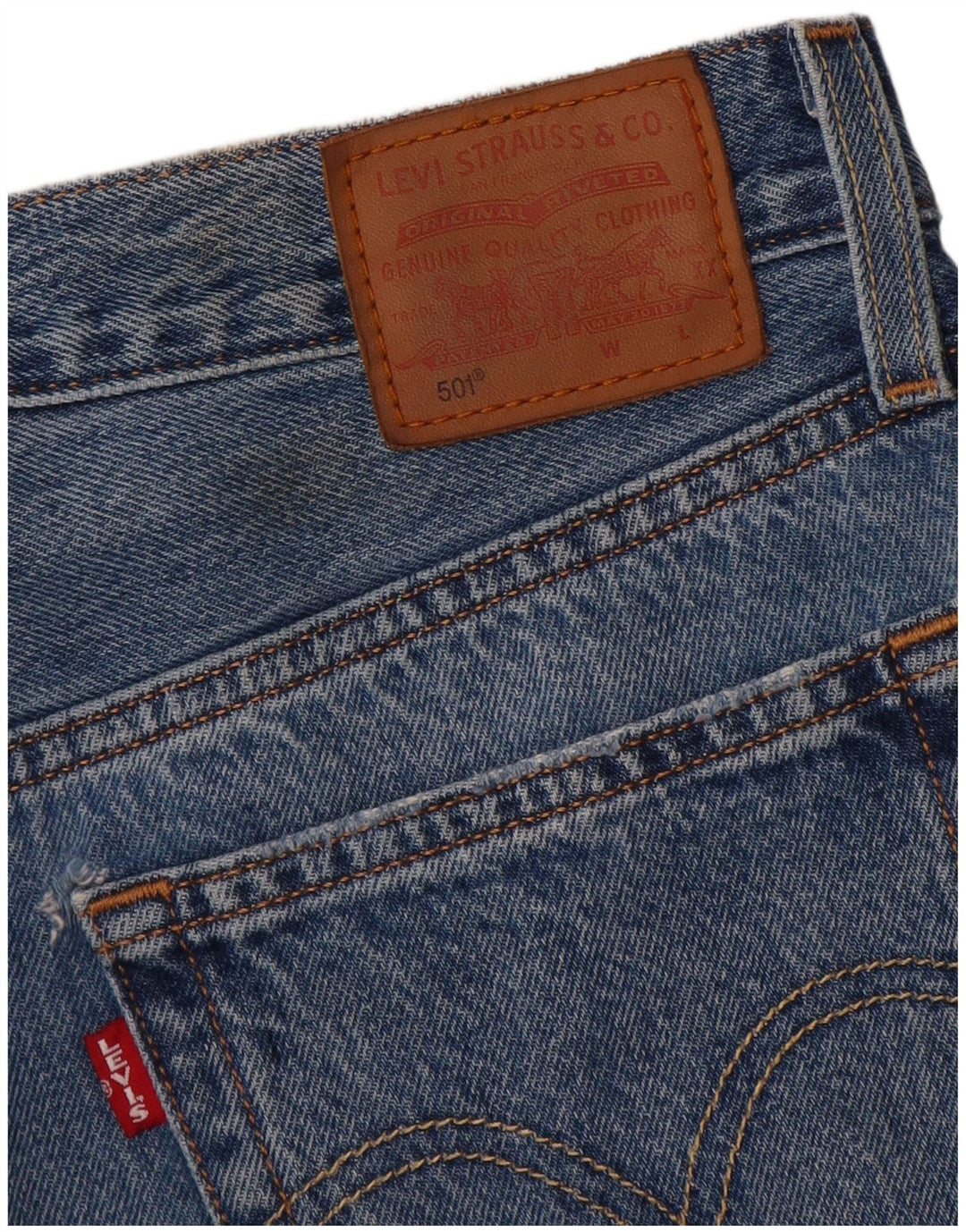 Blugi drepti 501 pentru femei Levi's W30 L30 albastru