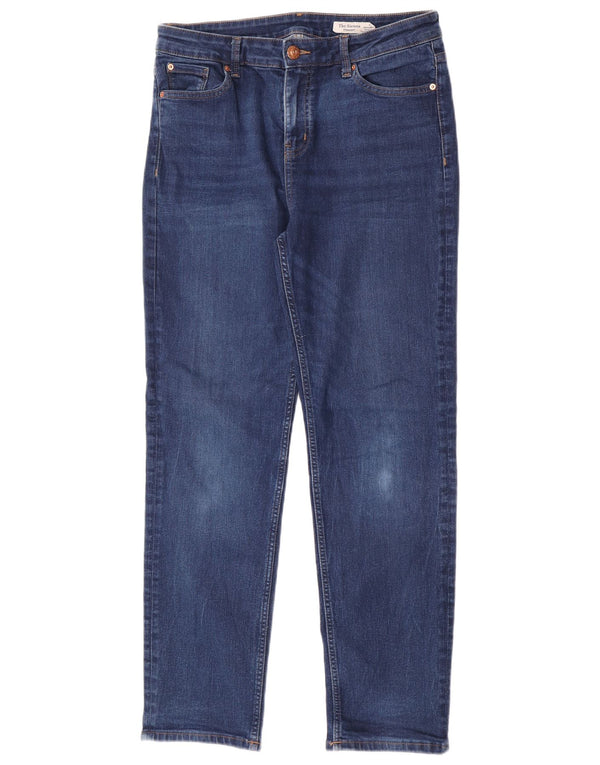 Blugi drepti pentru femei Marks & Spencer The Sienna UK 14 Large W32 L30 Blue