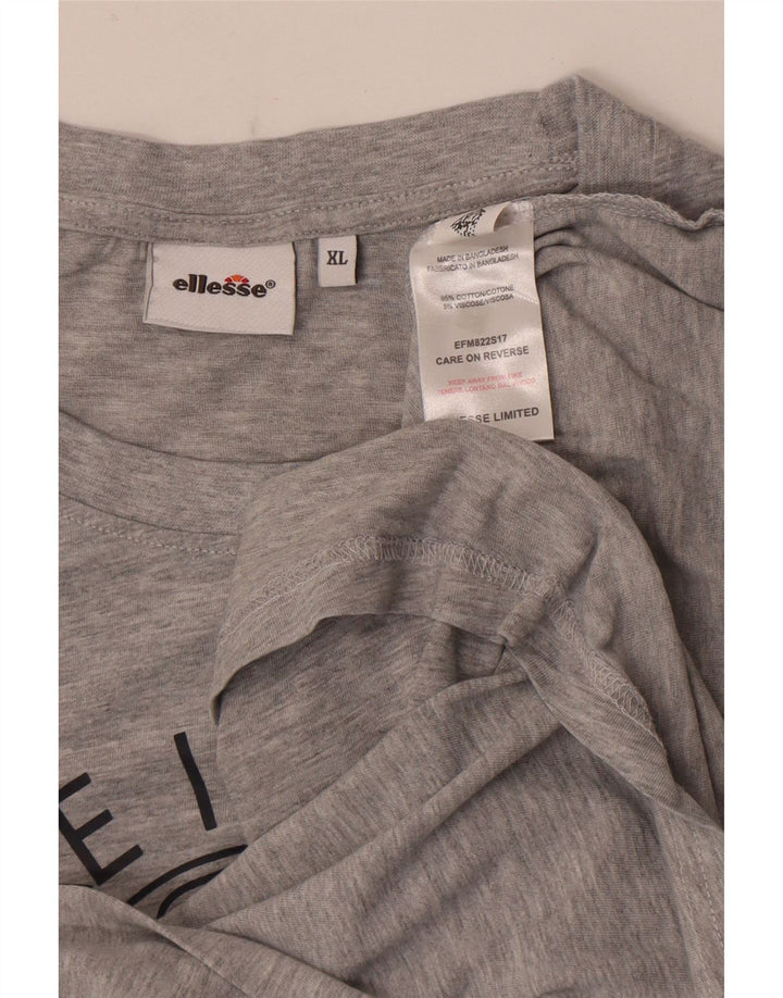 Vesta grafică pentru bărbați Ellesse, XL, bumbac cu pete gri