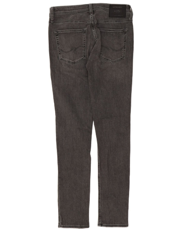 Blugi pentru bărbați Jack & Jones Liam skinny W32 L32 bumbac gri