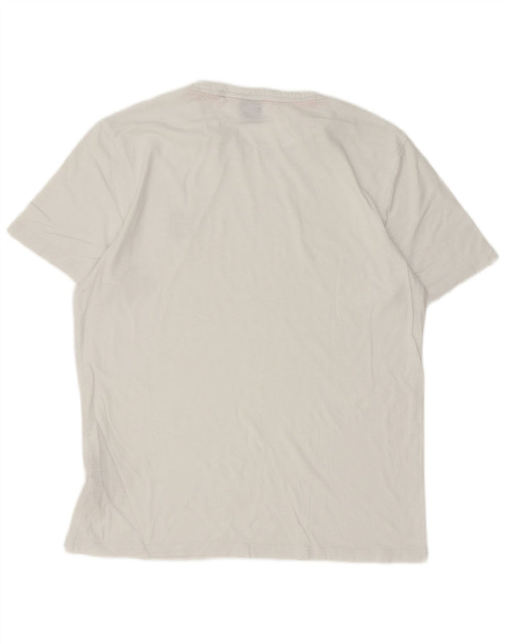 Tricou pentru bărbați Hugo Boss Top mic din bumbac alb