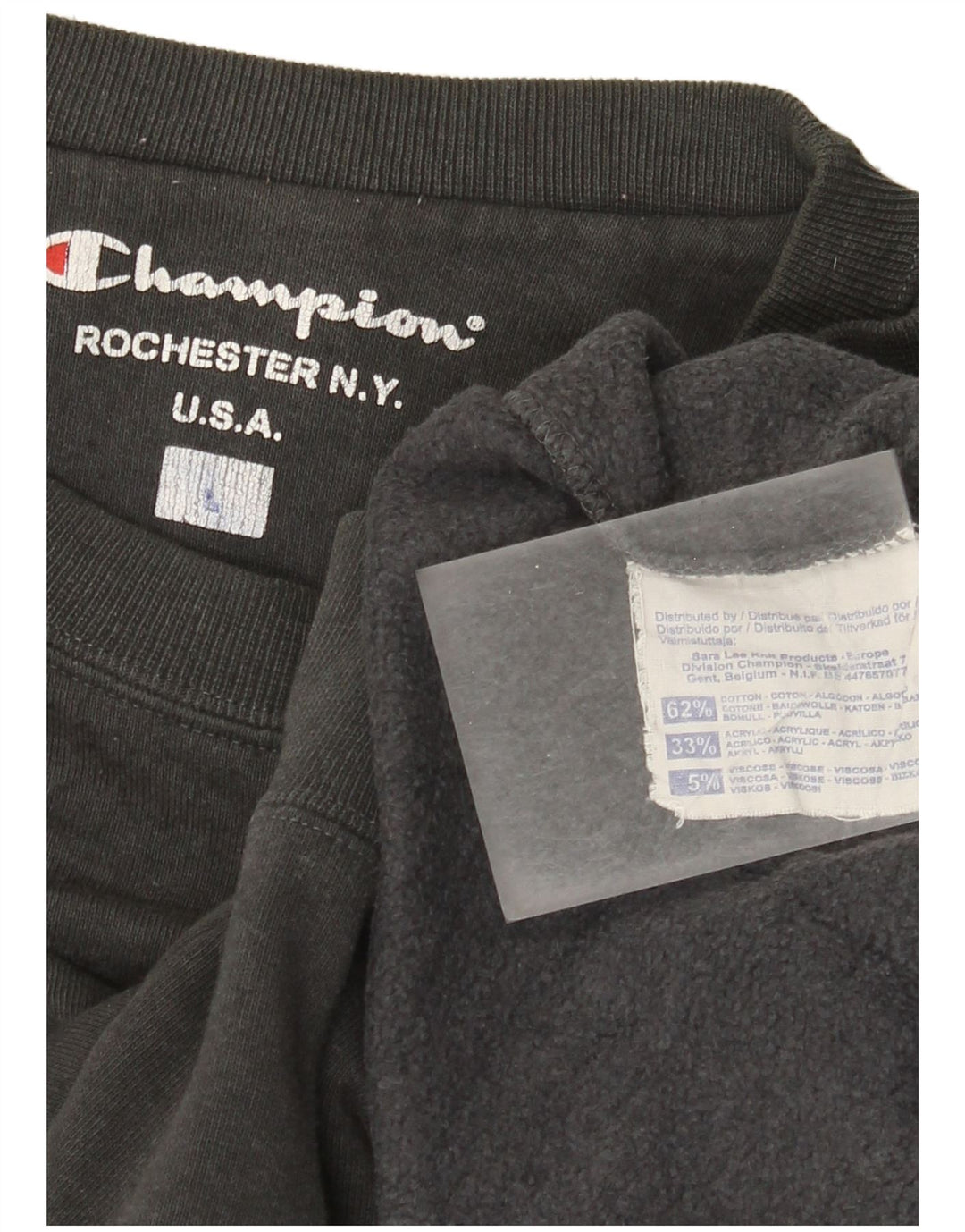 Pulover pentru bărbați Champion Pulover XL bumbac gri