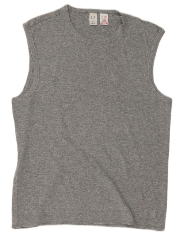Gap Mens Vest Top XL Bumbac gri