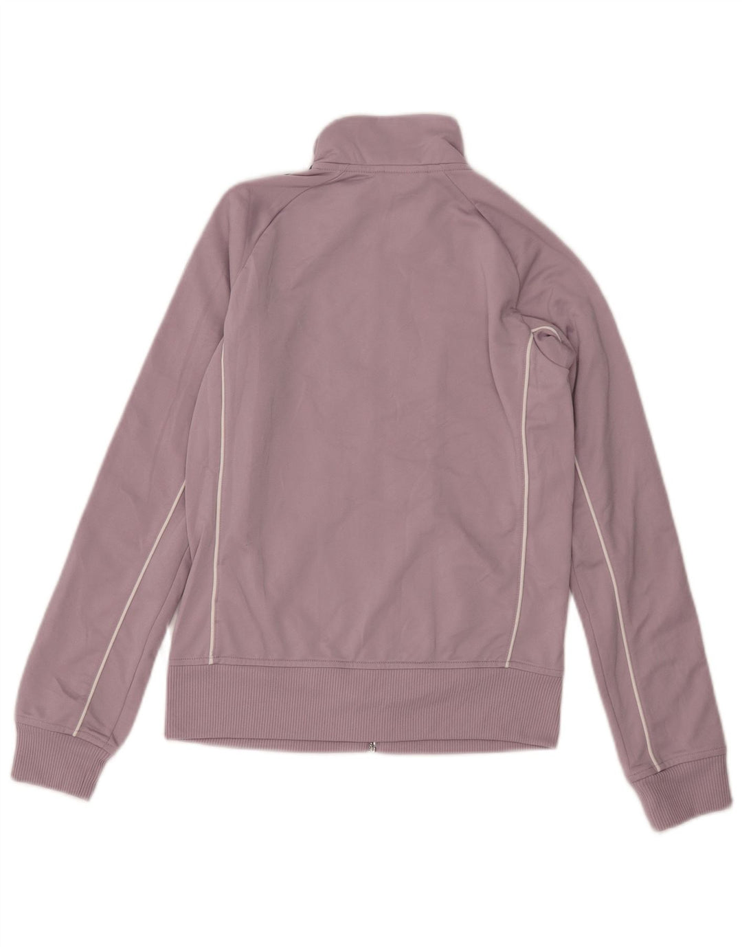 Jachetă de trening pentru femei ADIDAS UK 12, bumbac violet mediu