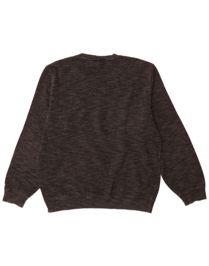 Champion Mens Graphic Sweatshirt Jumper XL Grey Flecked