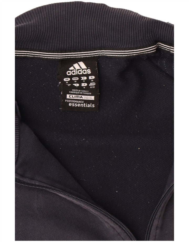 Jachetă de trening pentru bărbați Adidas Clima 365, bumbac mediu albastru bleumarin