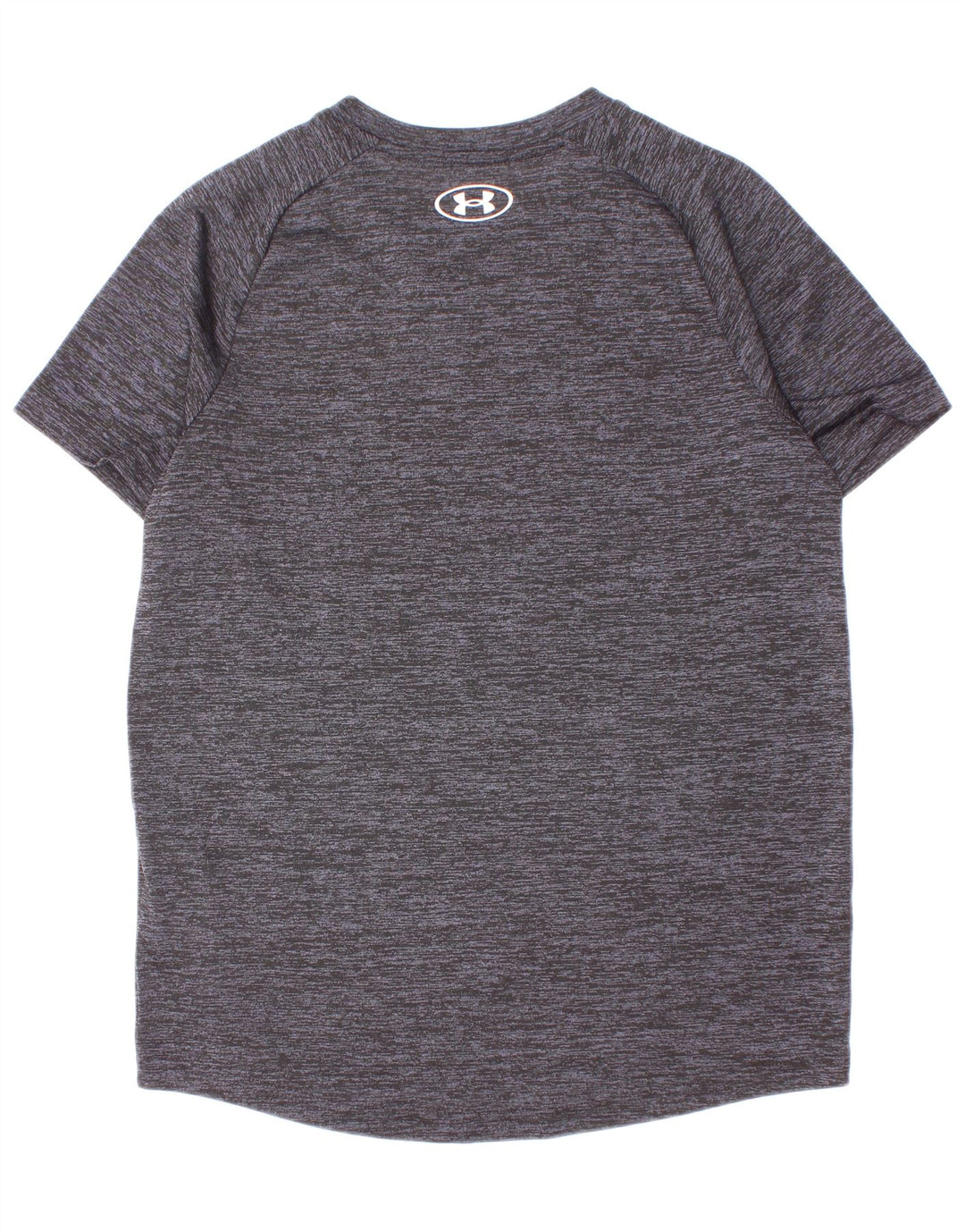 Tricou Under Armour pentru băieți Top 9-10 ani Poliester cu pete gri mediu