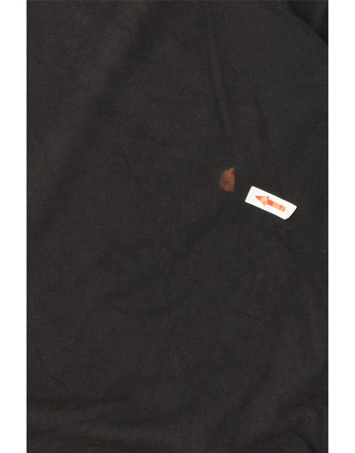 Tricou pentru bărbați ADIDAS Top Mediu Negru Bumbac