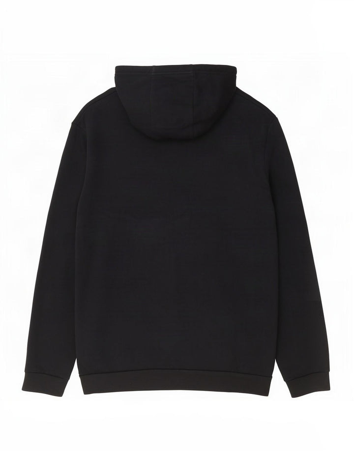 Pulover Adidas pentru bărbați, bumbac mediu negru