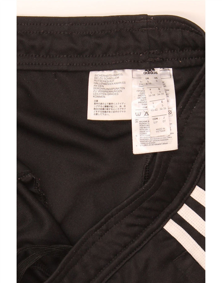 Pantaloni de trening Aeroready ADIDAS pentru femei UK 8/10 Poliester negru mic