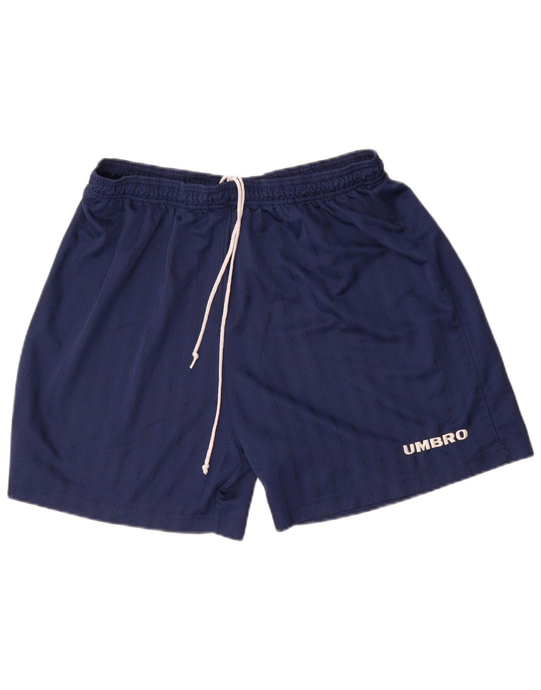 Pantaloni scurți sport pentru bărbați Umbro, XL, bleumarin, poliester cu dungi