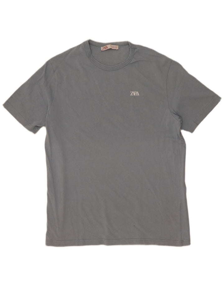 Tricou pentru bărbați Zara Top Mare Albastru