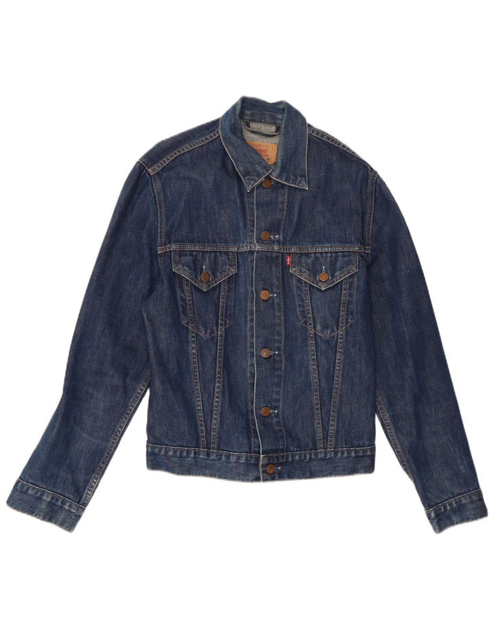 Jachetă de blugi pentru bărbați Levi's UK 38 Medium, bleumarin, bumbac
