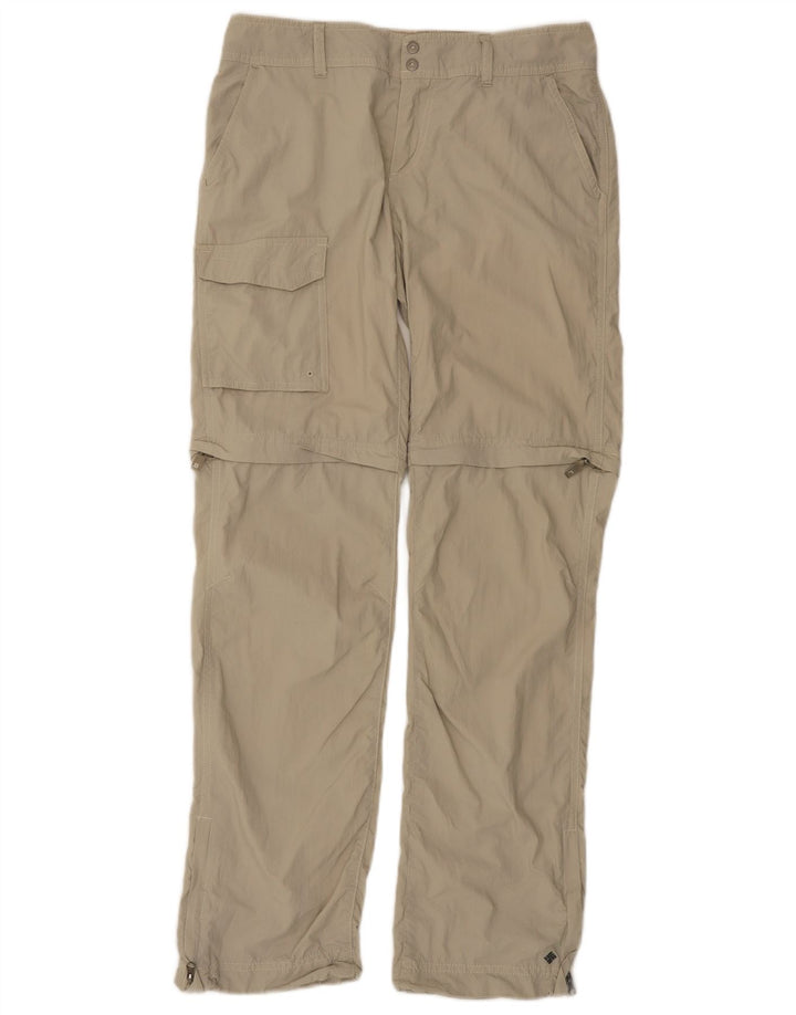 COLUMBIA Pantaloni cargo obișnuiți pentru femei US 8 Medium W30 L31 Bej Nailon