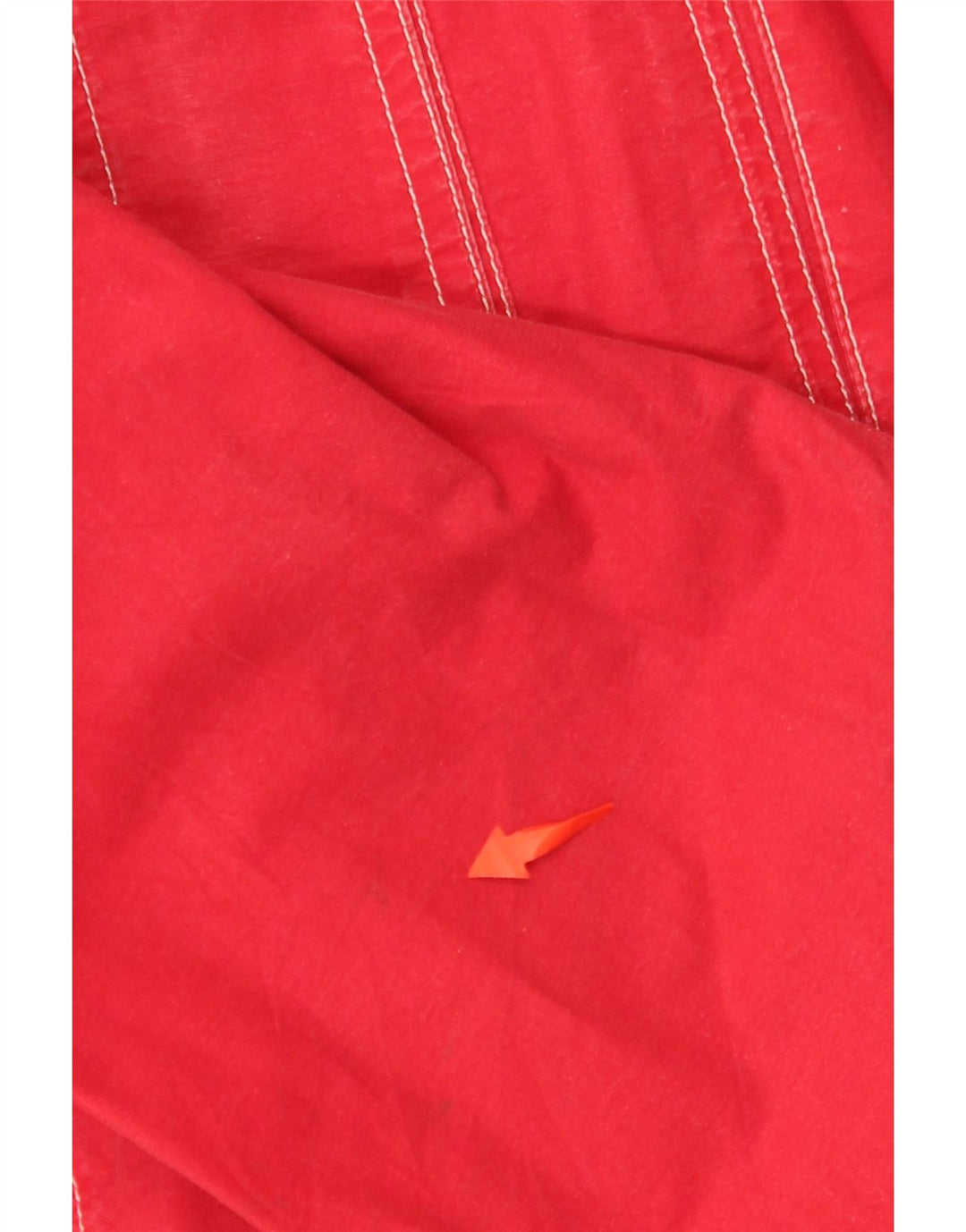 Jachetă utilitare MASH pentru femei, supradimensionată, cu glugă, UK 14, bumbac roșu mediu