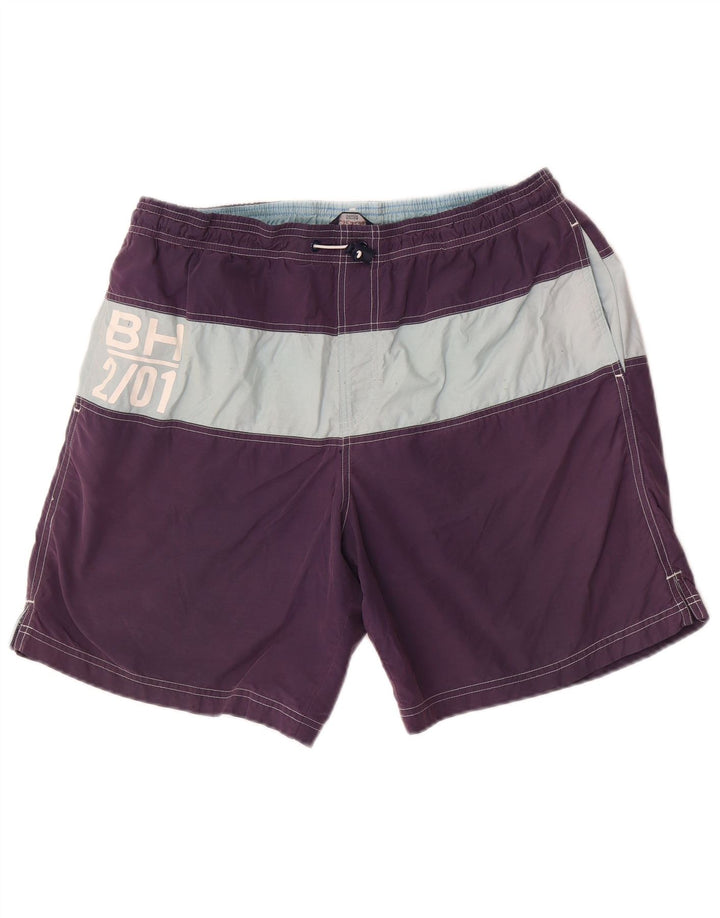 Marks & Spencer Pantaloni scurți de înot pentru bărbați Blue Harbour, mari, violet