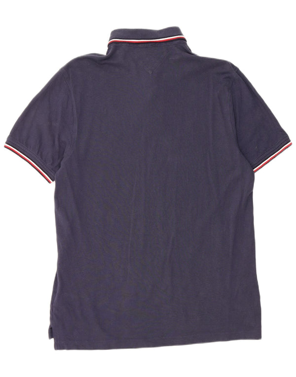 Cămașă polo Tommy Hilfiger pentru bărbați, slim, bumbac, albastru marin