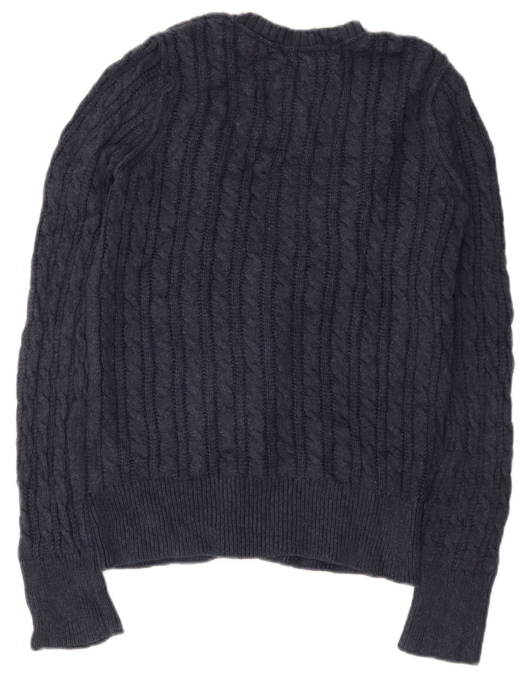 Pulover cardigan pentru femei Eddie Bauer UK 12, mediu, bleumarin, bumbac