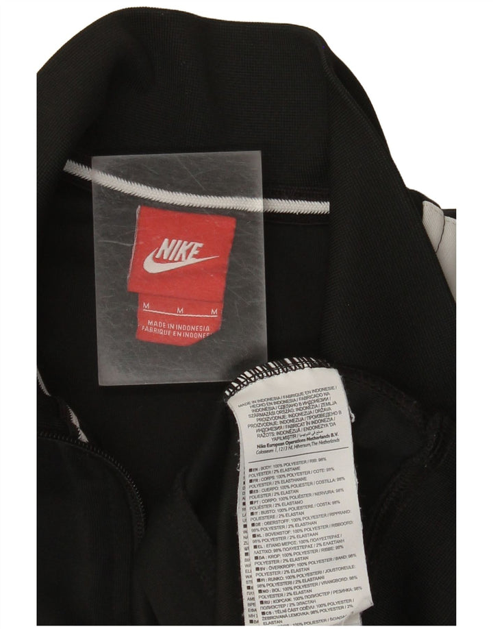 Jachetă de trening pentru bărbați Nike, negru mediu, poliester bloc de culoare