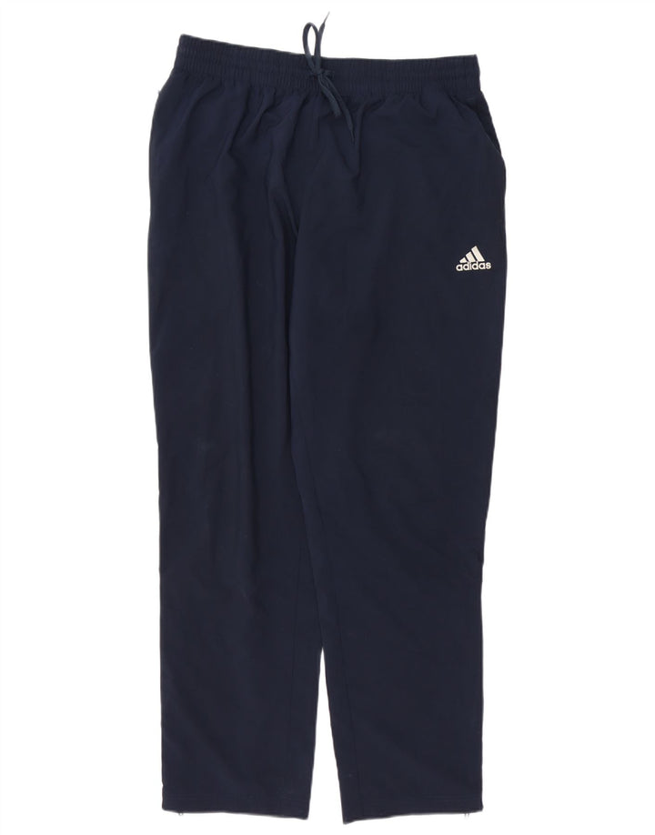 Pantaloni de trening Adidas pentru bărbați, mari, albastru, poliester