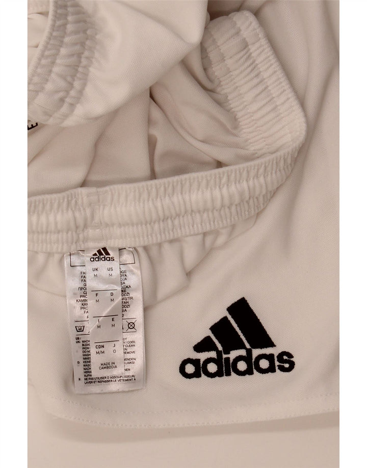 Pantaloni scurți Adidas Aeroready Sport pentru bărbați, poliester alb mediu