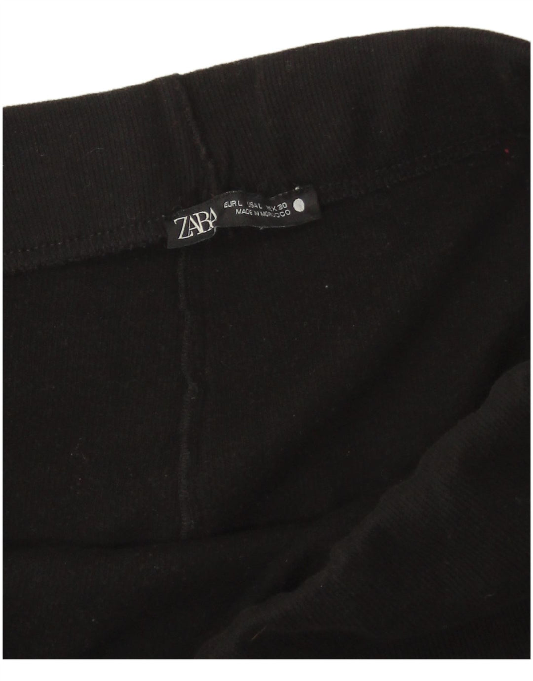 Fusta dreaptă pentru femei Zara, mare W30, neagră