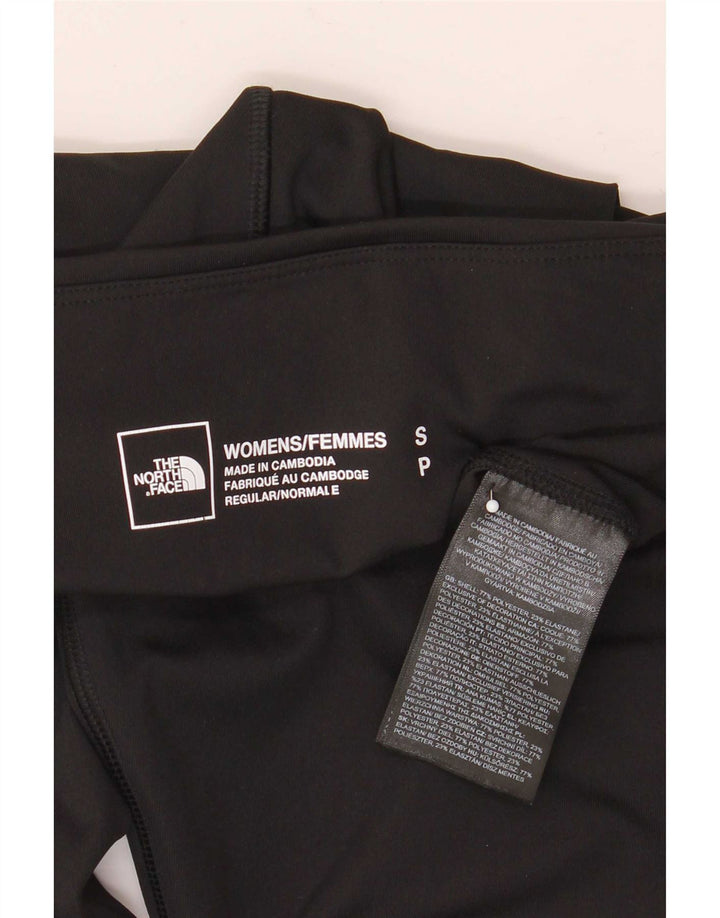 Leggings grafici pentru femei The North Face UK 10, poliester negru mic