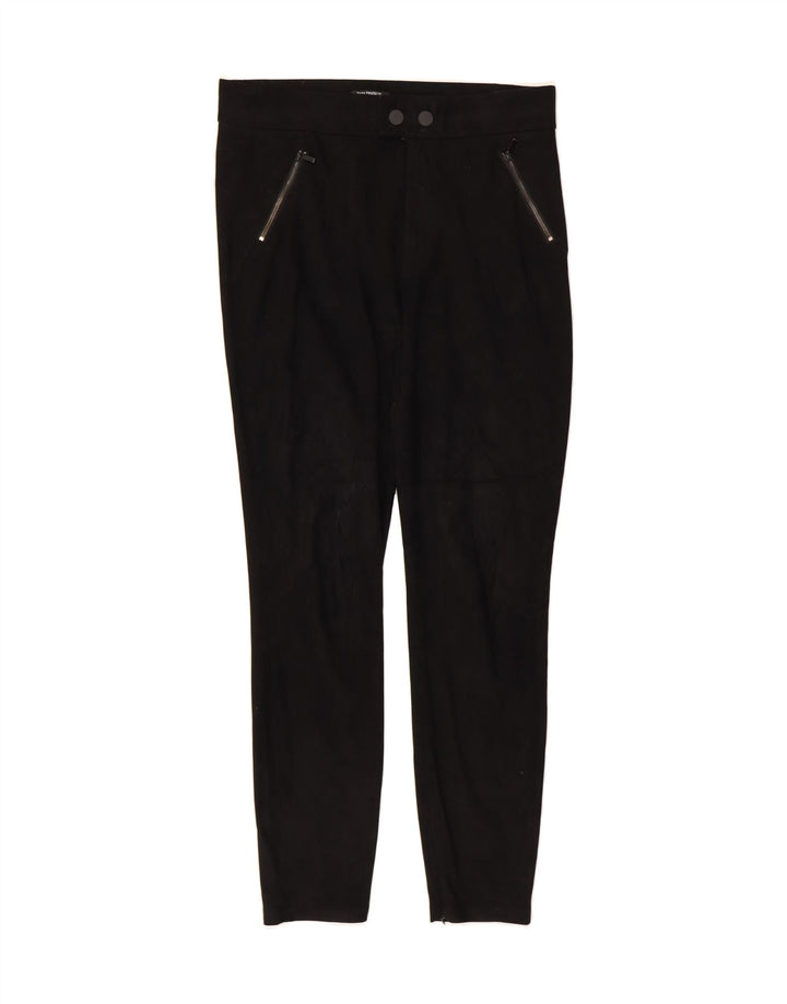 ZARA Womens Legging Casual Trousers Large W32 L28 Black Vintage Zara and Second-Hand Zara from Messina Hembry 