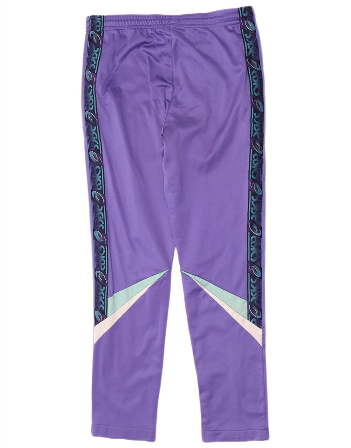 Pantaloni de trening grafic Asics pentru bărbați IT 50 Mov mediu Colorblock