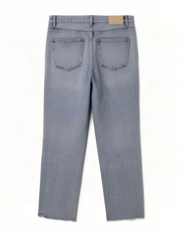 Blugi tăiați pentru bărbați Zara EU 42 Large W32 L25 Blue Bumbac
