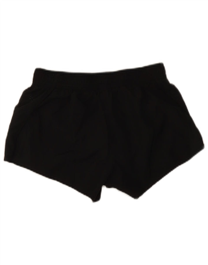 Pantaloni scurți sport Nike Dri Fit pentru femei UK 8 Small Negru Poliester