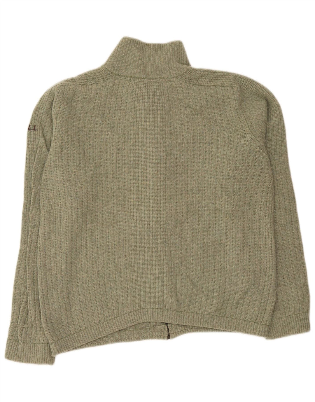 Pulover cardigan cu fermoar complet O'Neill pentru bărbați, lână mare kaki