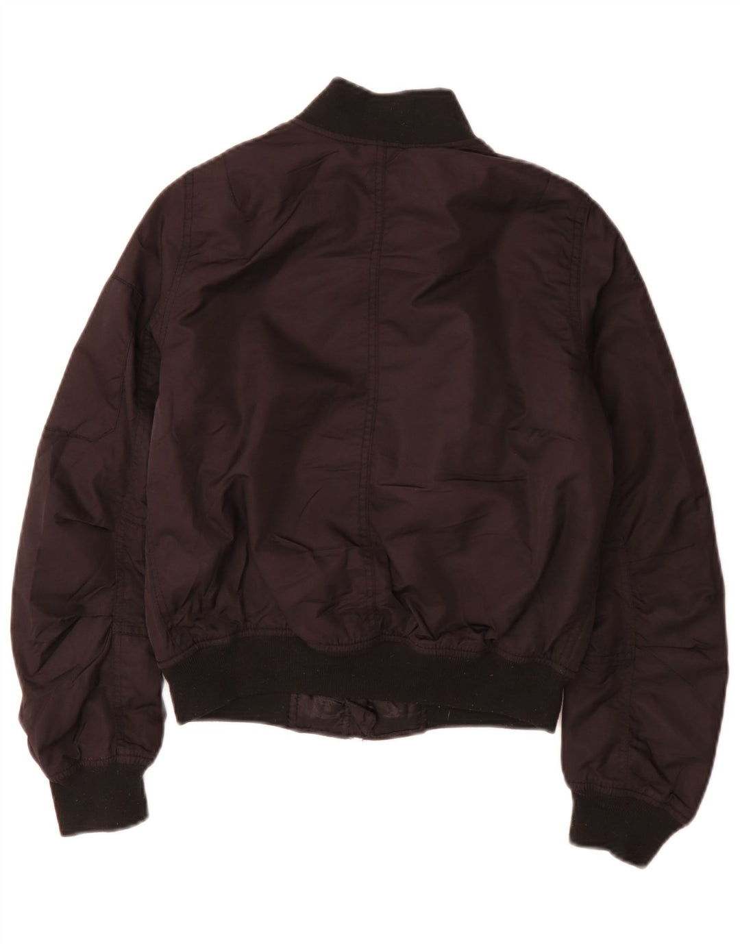 Jachetă bomber supradimensionată pentru femei Topshop UK 6 XS poliester negru