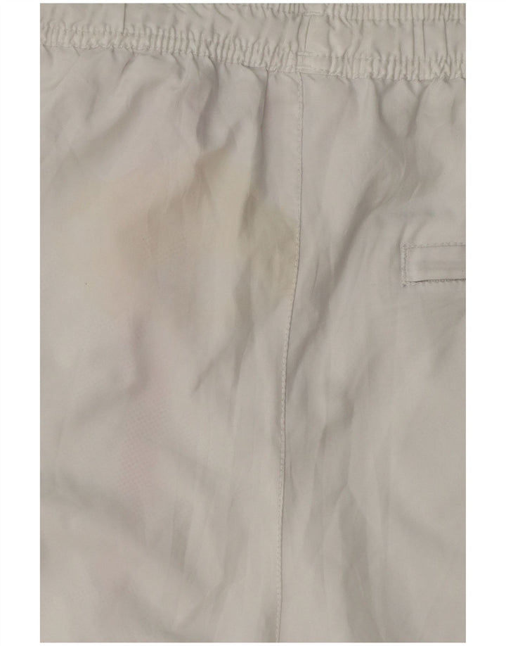 Pantaloni scurți sport Puma pentru bărbați, alb mediu, poliester color bloc