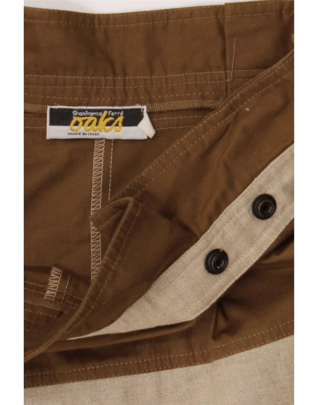 Pantaloni scurți casual pentru femei Gianfranco Ferre W28 Medium Bej Colorblock